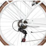 Mestský retro bicykel Kross 26'' Le Grand Lille 1 6-prevodový Hliníkový 17" Biely